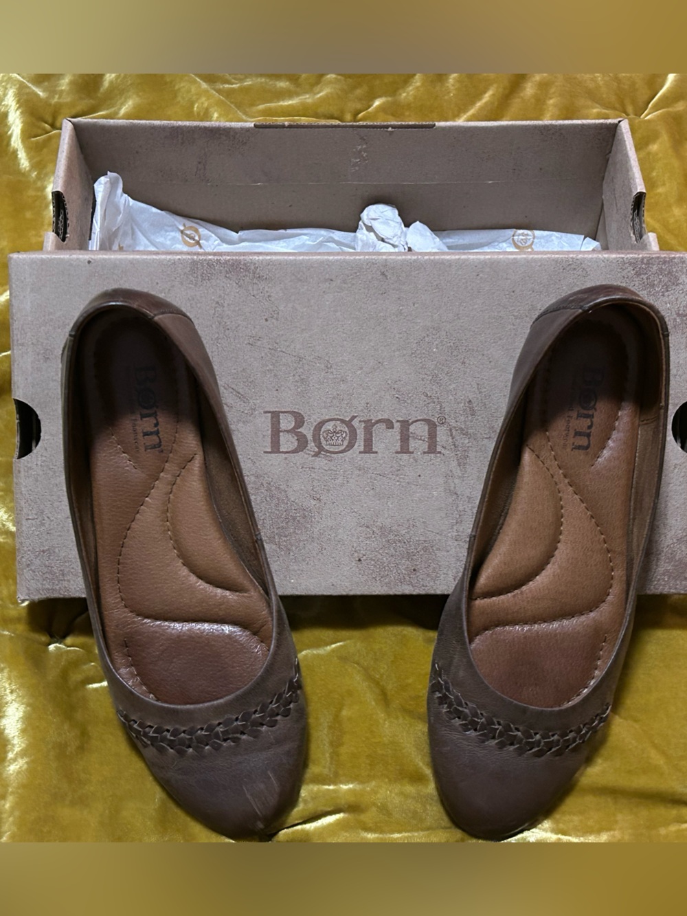 Born Leather Flat